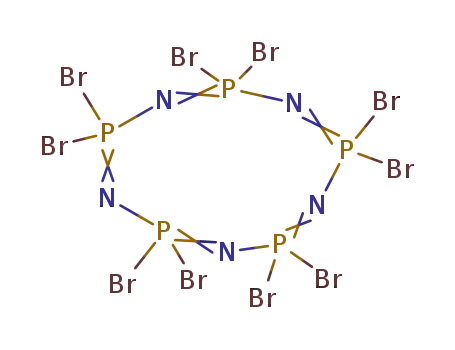 Molecular Structure of 15163-08-3 (1,3,5,7,9,2,4,6,8,10-Pentazapentaphosphecine,
2,2,4,4,6,6,8,8,10,10-decabromo-2,2,4,4,6,6,8,8,10,10-decahydro-)