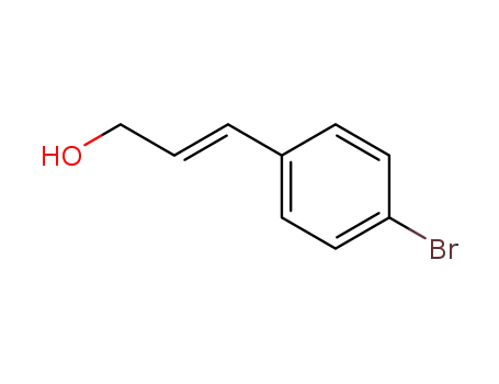 Molecular Structure of 105515-33-1 (3-(4-BROMOPHENYL)-2-PROPEN-1-OL)