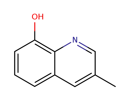 Molecular Structure of 75457-13-5 (3-Methyl-8-hydroxyquinoline)