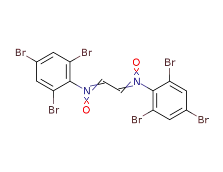 Molecular Structure of 22691-90-3 (glyoxal-bis-[<i>N</i>-(2,4,6-tribromo-phenyl)-oxime ])