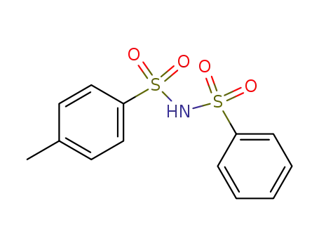 Molecular Structure of 14706-41-3 (N-(phenylsulphonyl)-p-toluenesulphonamide)