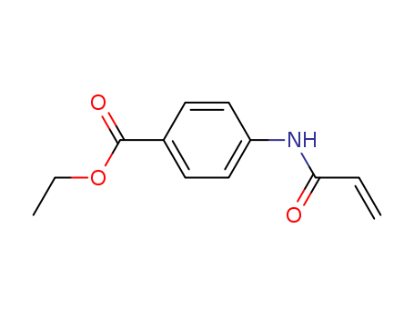 Benzoic acid,4-[(1-oxo-2-propen-1-yl)amino]-, ethyl ester