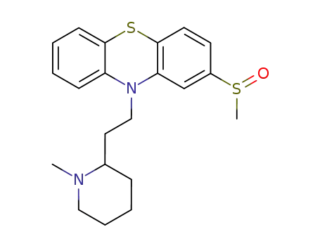 10-(2-(1-Methyl-2-piperidyl)ethyl)-2-methylsulfinyl phenothiazine