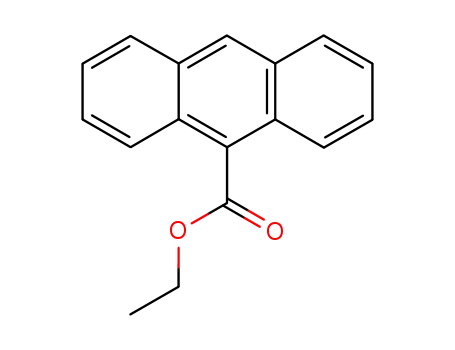 Molecular Structure of 1754-54-7 (9-Anthracenecarboxylic acid ethyl ester)