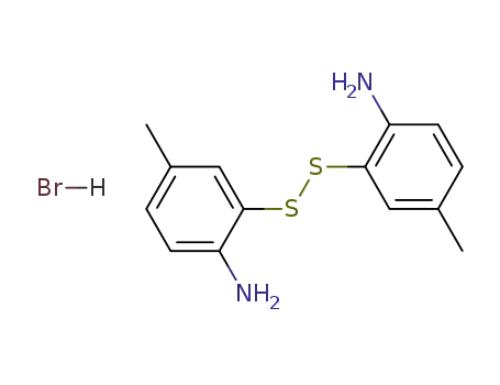 Benzenamine, 2,2'-dithiobis[4-methyl-, monohydrobromide