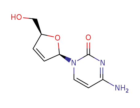 Molecular Structure of 7481-88-1 (ZALCITABINE RELATED COMPOUND A (50 MG) (2',3'-DIDEHYDRO-2',3'-DIDEOXYCYTIDINE))