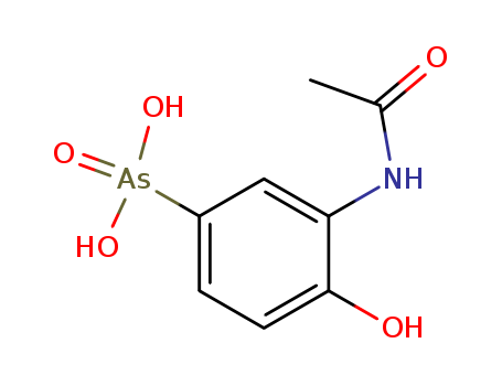 Arsonic acid,As-[3-(acetylamino)-4-hydroxyphenyl]-