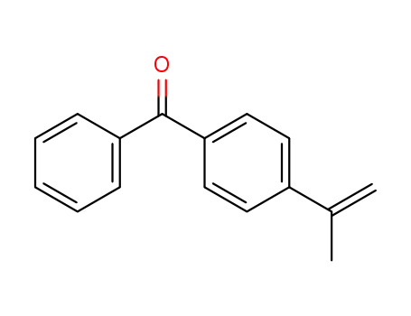 Molecular Structure of 103384-71-0 (Methanone, [4-(1-methylethenyl)phenyl]phenyl-)