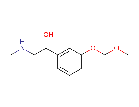 1-(3-methoxymethoxy-phenyl)-2-methylamino-ethanol