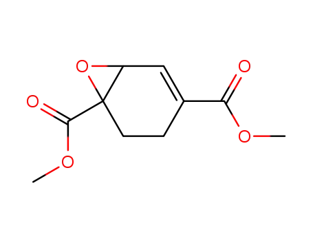 Molecular Structure of 61846-10-4 (7-Oxabicyclo[4.1.0]hept-4-ene-1,4-dicarboxylic acid, dimethyl ester)