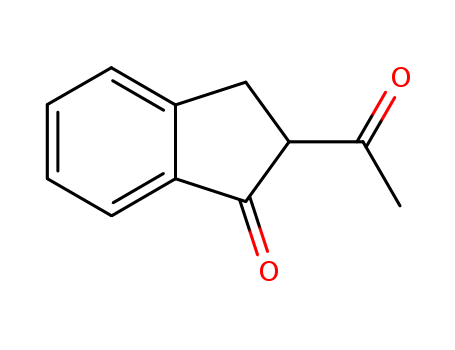 2-acetyl-2,3-dihydroinden-1-one cas  5350-68-5