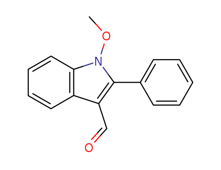 1H-Indole-3-carboxaldehyde,1-methoxy-2-phenyl-