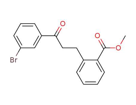 2-[3-(3-bromo-phenyl)-3-oxo-propyl]-benzoic acid methyl ester