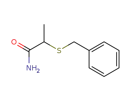 2-(benzylthio)propanamide