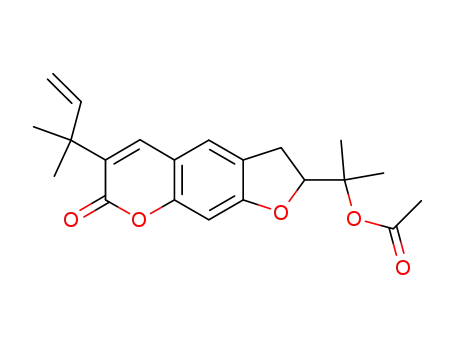 Molecular Structure of 14882-94-1 (rutamarin)
