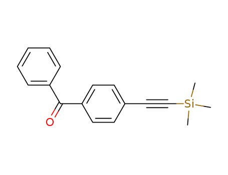 Phenyl[4-[(trimethylsilyl)ethynyl]phenyl]methanone