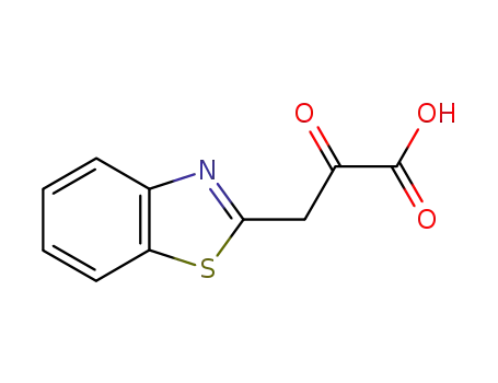 Molecular Structure of 29198-88-7 (2-Benzothiazolepyruvicacid(8CI))