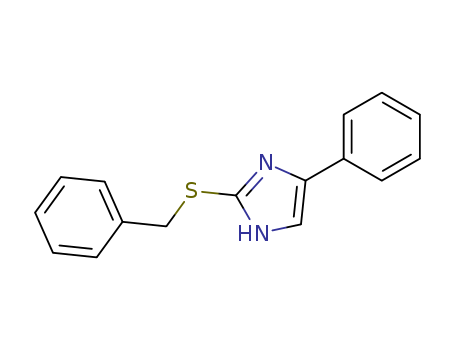 2-benzylsulfanyl-4-phenyl-3H-imidazole cas  6297-94-5