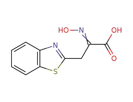 3-benzothiazol-2-yl-2-hydroxyimino-propionic acid