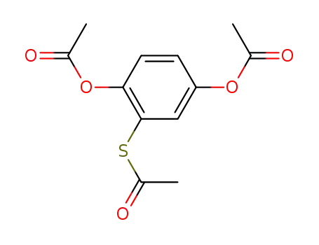 1,4-diacetoxy-2-acetylsulfanyl-benzene
