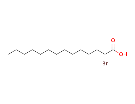 Tetradecanoic acid, 2-bromo- cas  10520-81-7