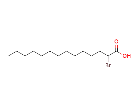 Molecular Structure of 10520-81-7 (2-BROMOTETRADECANOIC ACID)