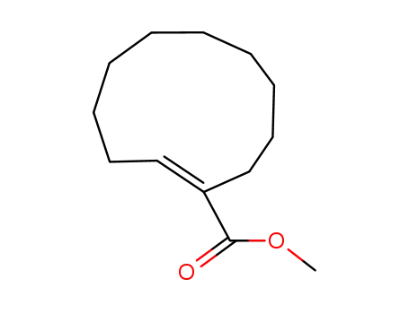 Molecular Structure of 63134-81-6 (1-Cycloundecene-1-carboxylic acid, methyl ester, (Z)-)