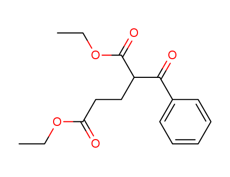 Pentanedioic acid,2-benzoyl-, 1,5-diethyl ester cas  1593-10-8