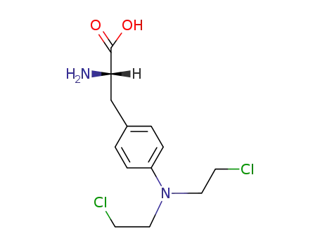 Molecular Structure of 148-82-3 (Melphalan)