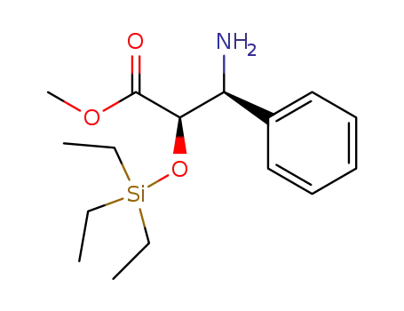 methyl (2R,3S)-3-amino-3-phenyl-2-(triethylsilyloxy)propanoate