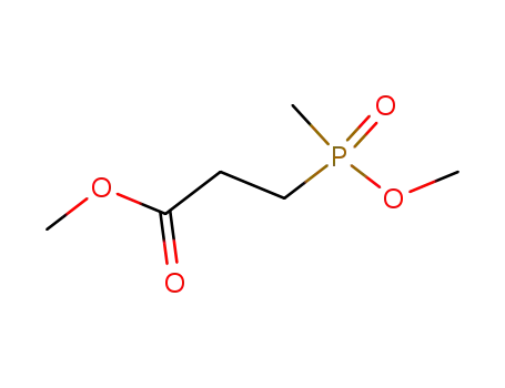 Propanoic acid, 3-(methoxymethylphosphinyl)-, methyl ester