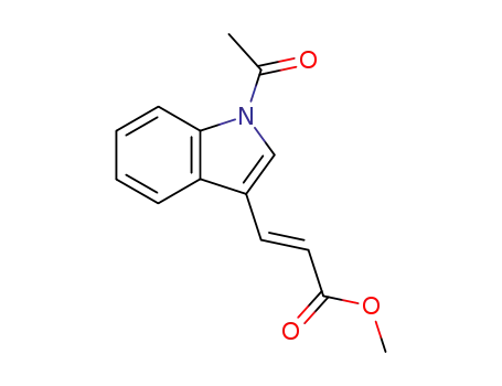 (E)-methyl 3-(1-acetyl-1H-indol-3-yl)acrylate