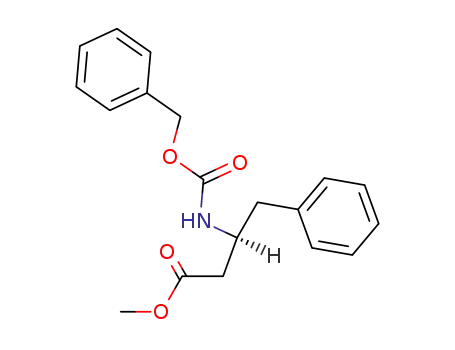 Benzenebutanoic acid, b-[[(phenylmethoxy)carbonyl]amino]-, methyl
ester, (S)-