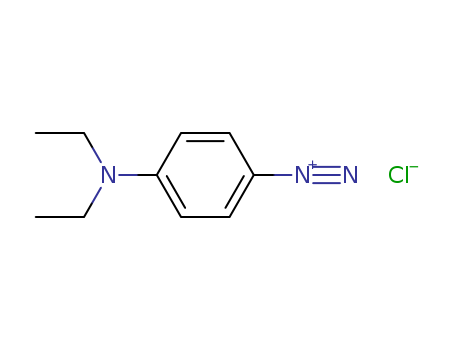 4-(diethylamino)benzenediazonium chloride
