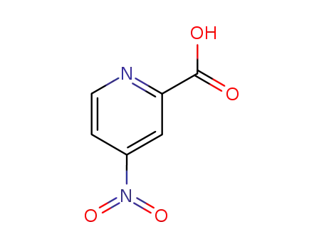 Molecular Structure of 13509-19-8 (4-Nitropicolinic Acid)