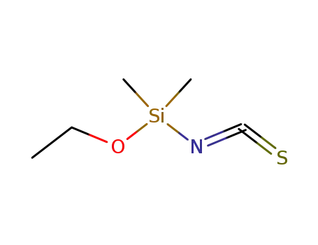 Molecular Structure of 141701-46-4 (Silane, ethoxyisothiocyanatodimethyl-)