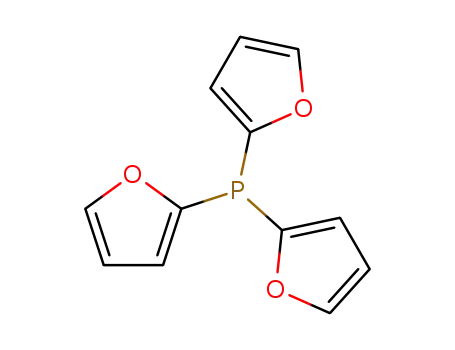 Molecular Structure of 5518-52-5 (TRI(2-FURYL)PHOSPHINE)