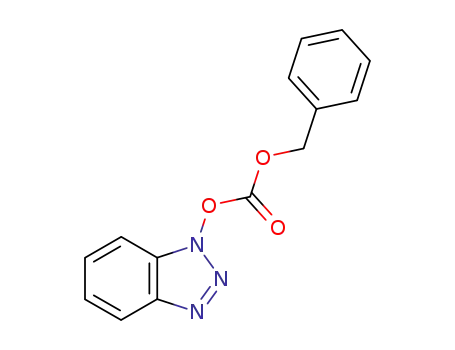 Molecular Structure of 59577-41-2 (1-benzyloxycarbonyloxy-1<i>H</i>-benzotriazole)