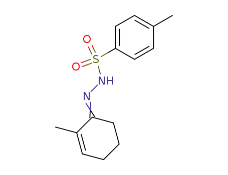 Molecular Structure of 42402-81-3 (2-methylcyclohexenone tosylhydrazone)