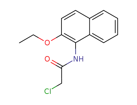 chloro-acetic acid-(2-ethoxy-[1]naphthylamide)