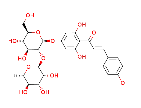 Molecular Structure of 23643-72-3 (poncirin chalcone)