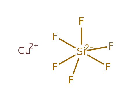 Silicate(2-),hexafluoro-, copper(2+) (1:1) cas  12062-24-7