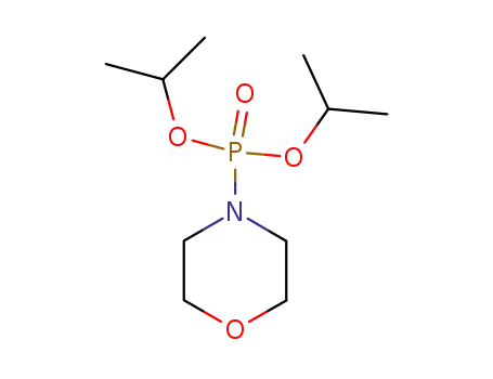 Molecular Structure of 74124-50-8 (diisopropyl morpholinophosphonate)