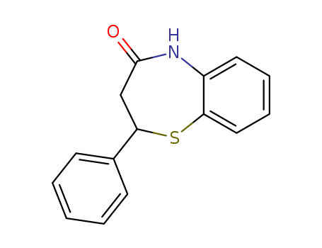 2-Phenyl-2,3-dihydrobenzo[b][1,4]thiazepin-4(5H)-one