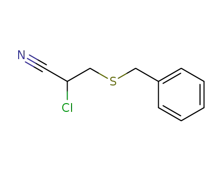 chloro-2 thiobenzyl-3 propionitrile