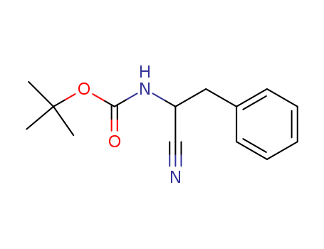 N-Boc-2-amino-3-phenyl-propionitrile
