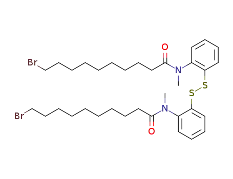 10-Bromo-decanoic acid (2-{2-[(10-bromo-decanoyl)-methyl-amino]-phenyldisulfanyl}-phenyl)-methyl-amide