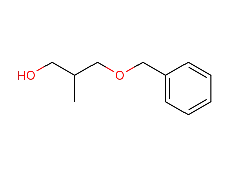 Molecular Structure of 64839-09-4 (3-(Benzyloxy)-2-methylpropan-1-ol)