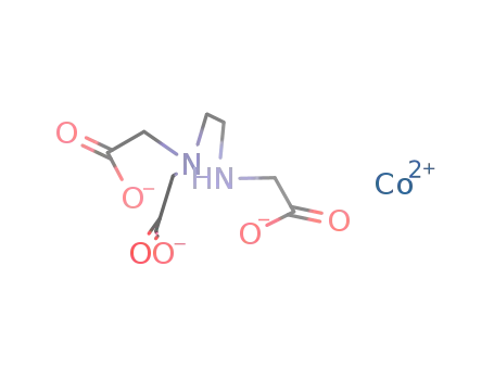 ethylenediaminetricetatocobaltate(II) anion