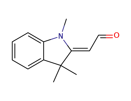 2-(1,3,3-trimethylindolenylindene)ethenal